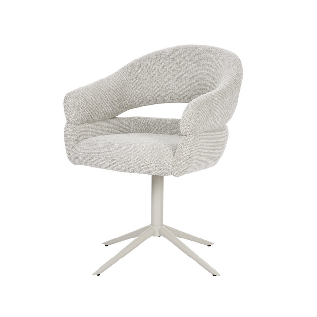 Starfurn Draaibare eetkamerstoel Lily Beige