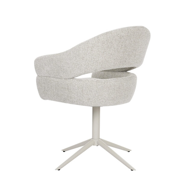 Starfurn Draaibare eetkamerstoel Lily Beige