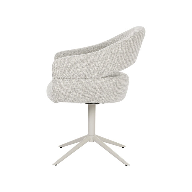 Starfurn Draaibare eetkamerstoel Lily Beige
