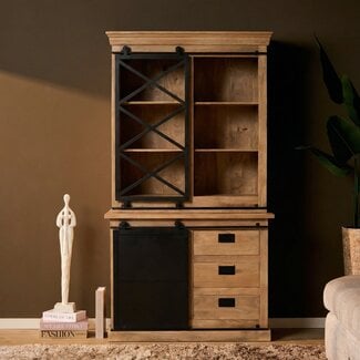 Starfurn Vitrinekast Fresno | 120 cm