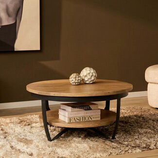 Starfurn Salontafel Paras | 70 cm | Licht mango