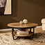 Starfurn Salontafel Paras | 90 cm | Licht mango