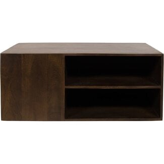 Nijwie Salontafel Storal Mango Bruin Walnoot