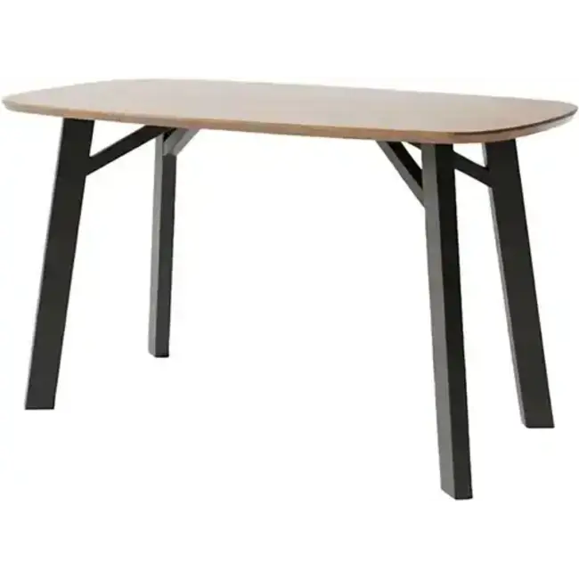 Nijwie Bartafel Izakaya Deens ovaal 160,cm Mango Natural