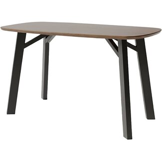 Nijwie Bartafel Izakaya Deens ovaal 160,cm Mango Dark malt