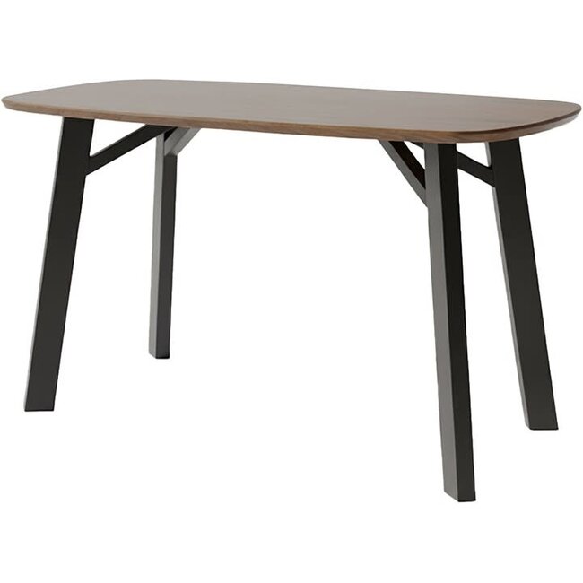 Nijwie Bartafel Izakaya Deens ovaal 160,cm Mango Dark malt