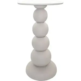Nijwie Plantentafel Formaggio Gouda Ø51,98 cm hoog Off white