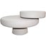Nijwie Salontafel Formaggio Alkmaar Ø68 Off-white