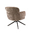 WoonStijl Fauteuil Flex draaibaar Hoven champagne bruin