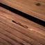 WoonStijl Wandschap Circular 1 lade Ø50cm Acacia bruin