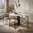 WoonStijl Eettafel Ceramo Centro rond Ø120cm Taj Mahal