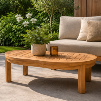 Benoa Tuin Salontafel Organisch Teak