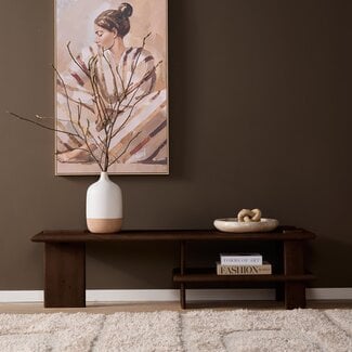 Starfurn Tv meubel Lina | 160 cm donkerbruin