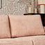 MySofa Alma Hoekbank Roze Divan Links+2,5 zits