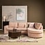 MySofa Alma Hoekbank Roze 2,5 zits+Divan Rechts