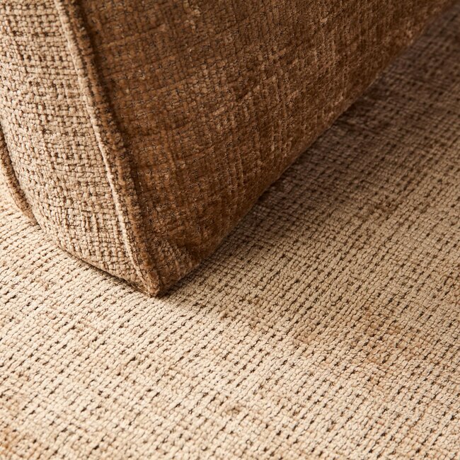 MySofa Teddy Hoekbank Cinnamon Divan Links+2,5 zits