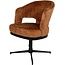 Nijwie Eetkamerstoel Friso - Draaipoot 360 - Solo Brandy 272