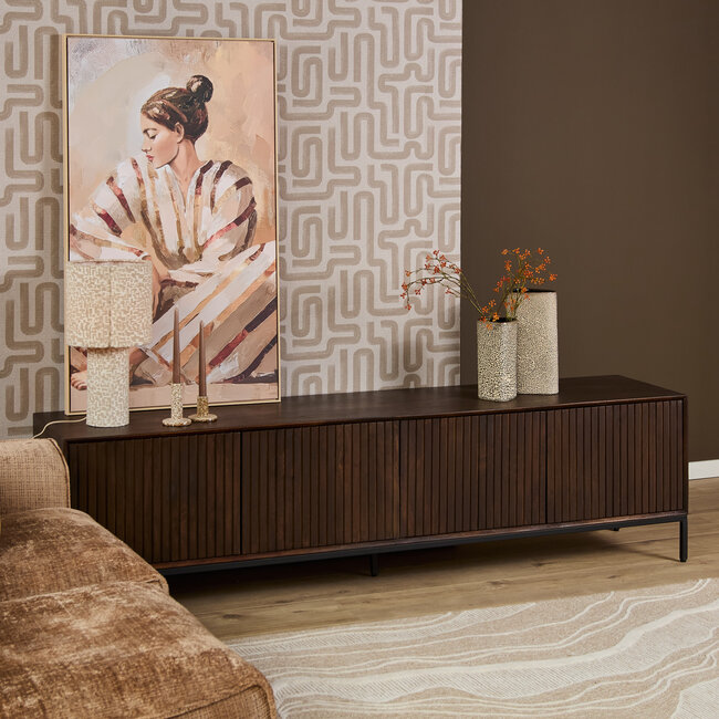 Starfurn Tv meubel Madison Brown | 210 cm
