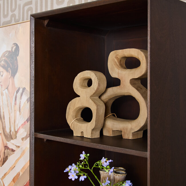 Starfurn Boekenkast Madison Brown | 55 cm