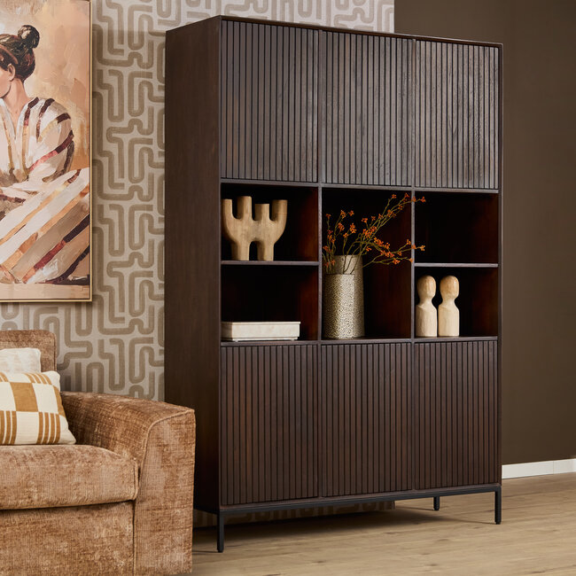 Starfurn Vakkenkast Madison XL Brown| 135 cm