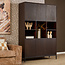 Starfurn Vakkenkast Madison XL Brown| 135 cm