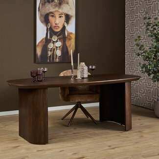 Starfurn Eettafel Maré Brown | 200 cm