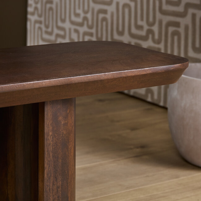 Starfurn Eetkamerbank Maré Brown 280 cm | Stijlvol & Comfortabel – Starfurn