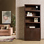 Starfurn Boekenkast Brussel Brown 90 cm | Mangohout & Push-to-Open – Starfurn