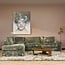 MySofa Teddy Hoekbank Groen Divan Links+2,5 zits