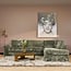 MySofa Teddy Hoekbank Groen Divan Rechts+2,5 zits