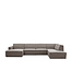 Label51 Bank Kay - Mushroom - Boucle - Rechts Voorstaand