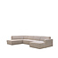 Label51 Bank Kay - Naturel - Boucle - Links Voorstaand