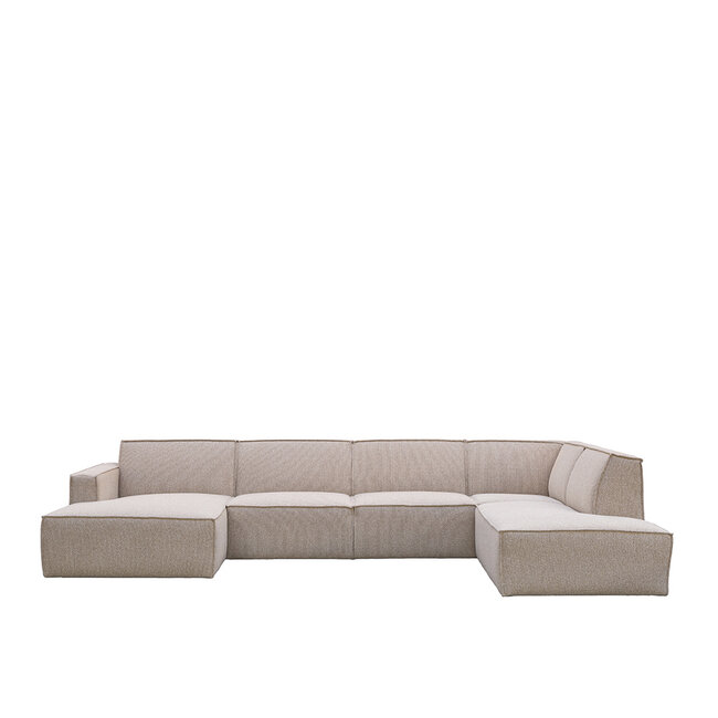 Label51 Bank Kay - Naturel - Boucle - Rechts Voorstaand