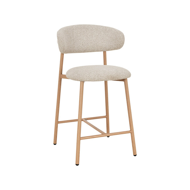 Label51 Barkruk Kaito - Beige - Prestige - Laag