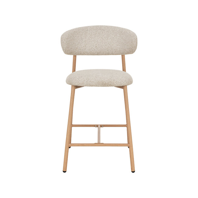 Label51 Barkruk Kaito - Beige - Prestige - Laag