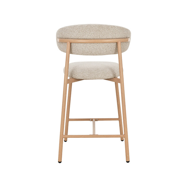 Label51 Barkruk Kaito - Beige - Prestige - Laag