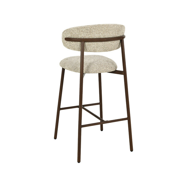 Label51 Barkruk Kaito - Beige - Prestige - Laag