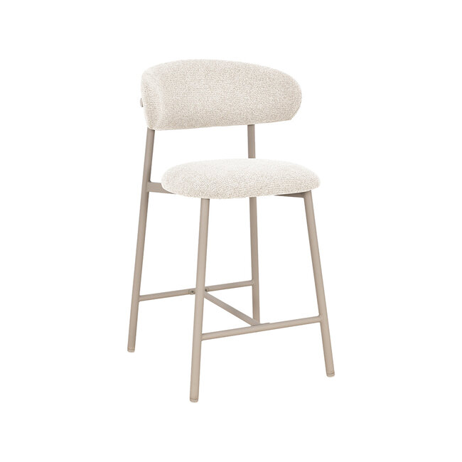 Label51 Barkruk Kaito - Naturel - Prestige - Laag
