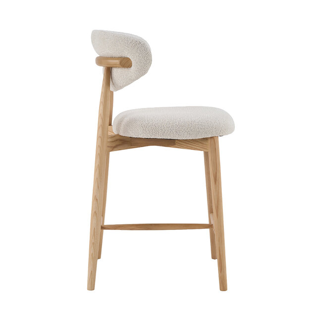Label51 Barkruk Kyoto - Naturel - Superb - Laag