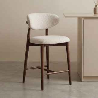 Label51 Barkruk Kyoto - Naturel - Superb - Laag
