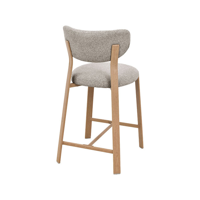 Label51 Barkruk Mika - Beige - Prestige - Laag