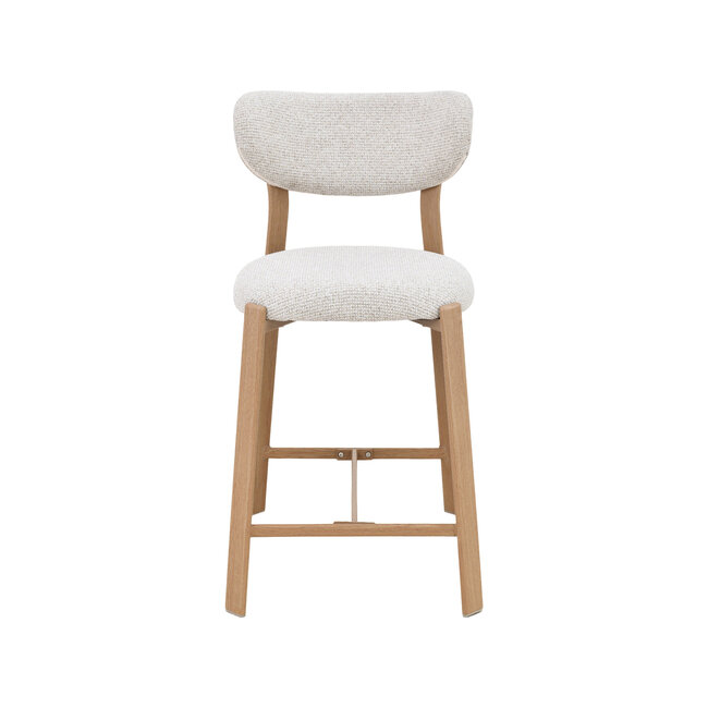 Label51 Barkruk Mika - Naturel - Prestige - Naturel frame