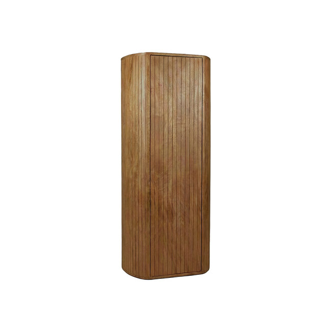 Label51 Bergkasten Miya - Natural - Mangohout - 140 cm - Rechts