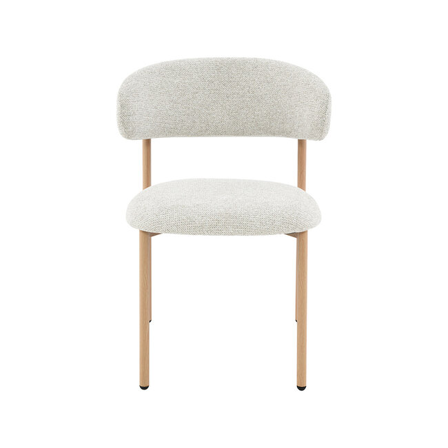Label51 Eetkamerstoel Kaito - Naturel - Naturel Frame