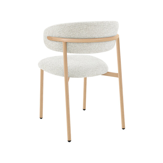 Label51 Eetkamerstoel Kaito - Naturel - Naturel Frame
