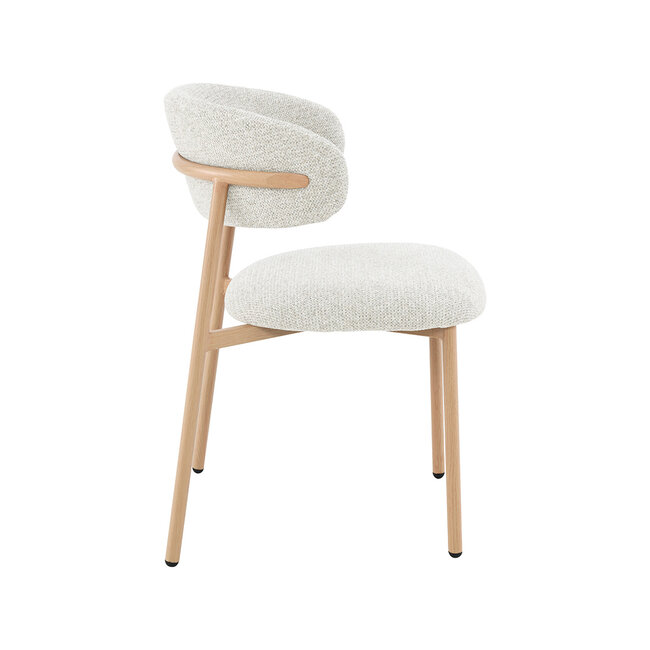 Label51 Eetkamerstoel Kaito - Naturel - Naturel Frame