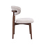 Label51 Eetkamerstoel Kyoto - Beige - Walnoot Frame