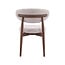 Label51 Eetkamerstoel Kyoto - Beige - Walnoot Frame