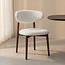 Label51 Eetkamerstoel Kyoto - Naturel - Walnoot Houten Frame
