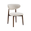 Label51 Eetkamerstoel Kyoto - Naturel - Walnoot Houten Frame